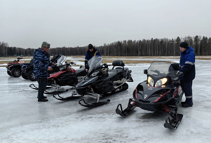 Как проходит технический осмотр снегохода?